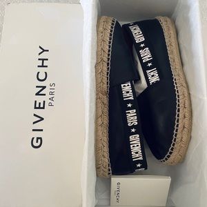 Givenchy Logotape Espadrilles 38/7.5